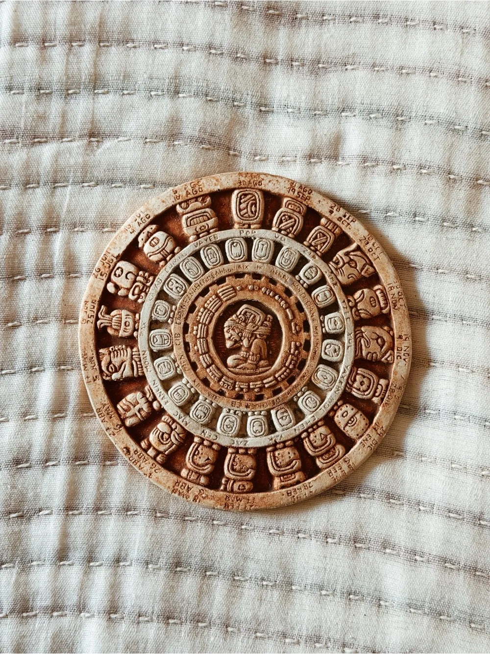 Aztec/Mayan Calendar Stone Wall Hanging Decor